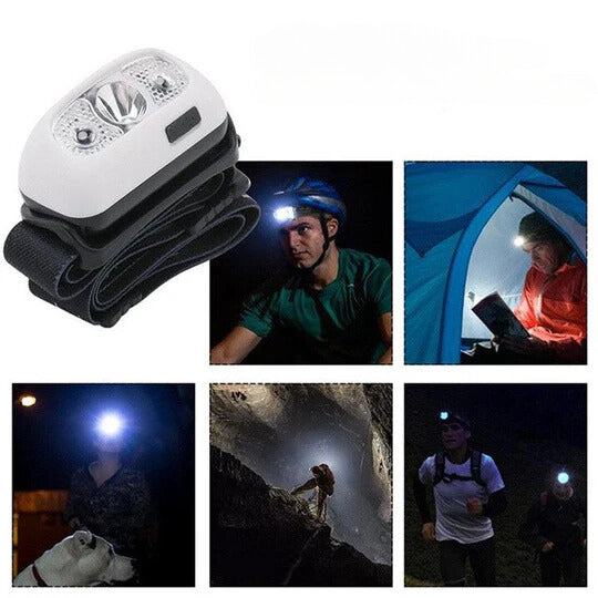 Ultra-bright headlamp: Illuminate every corner with complete freedom