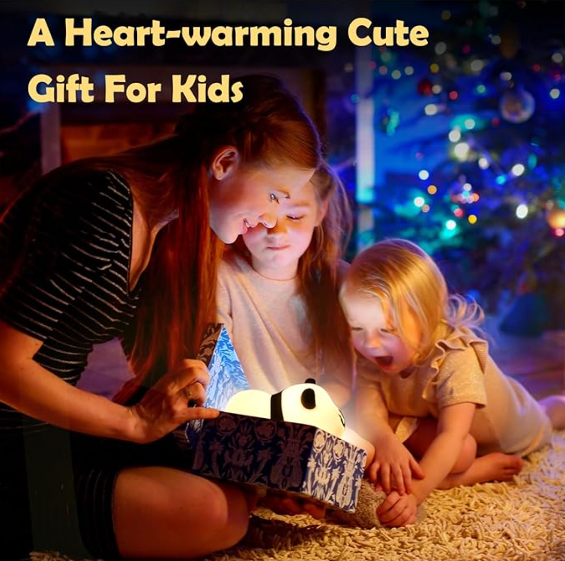 Nočná lampička Panda: Jemnosť a bezpečnosť pre deti