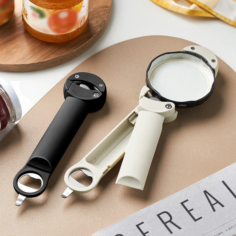 5-in-1 multifunctional can opener: guaranteed effectiveness 