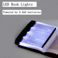 Portable LED lamp for tablet, book, reading, and nightlight